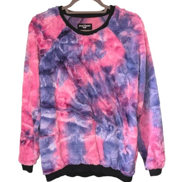 Spirithoods Men's Cotton Candy Cat Soft Faux Fur Sweater Small - Picture 1 of 7